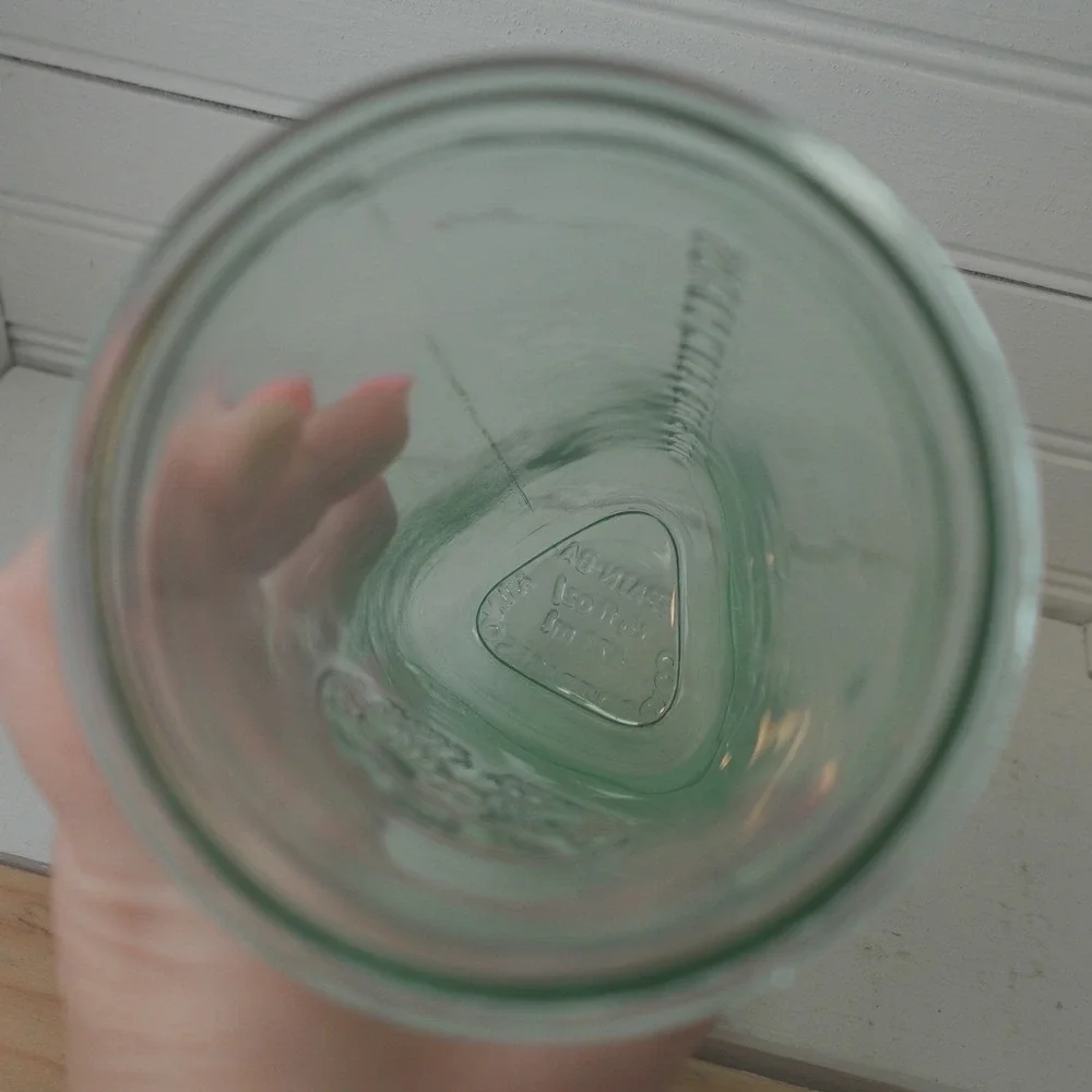 Starbucks Recycled Glass Triangle Tumbler Brown w/ Lid 16oz Preowned *NO STRAW